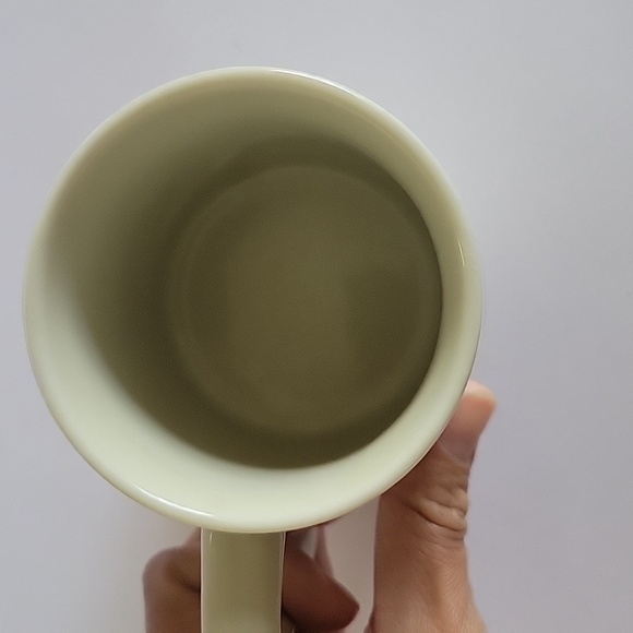 Otagiri Japan Figi Graphics. Yellow Tabby Cat Kitten & Vase Coffee Mug. - Picture 6 of 12